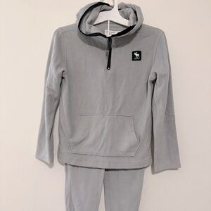 Kids fleece a&f set